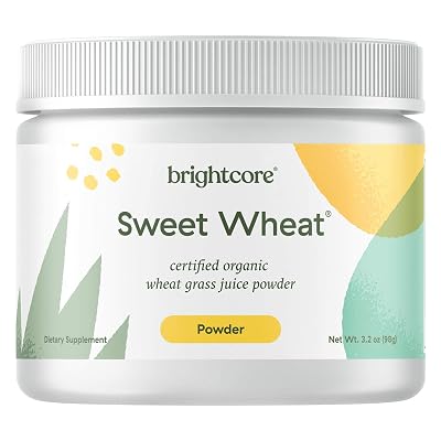 Ascend Sweet Wheat Organic Wheat Grass Juice Powder, 90 Grams (785923027203)