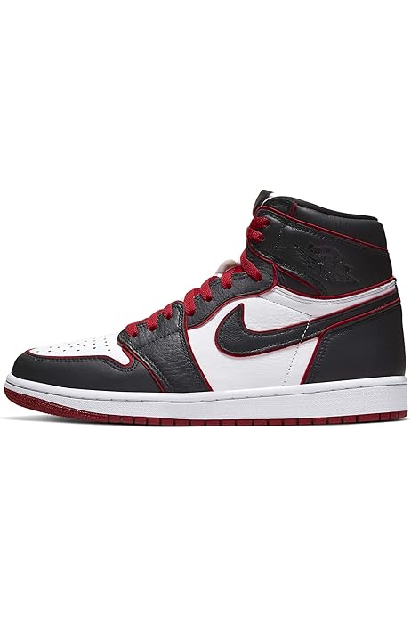 jordan 1 defiant white black gym red