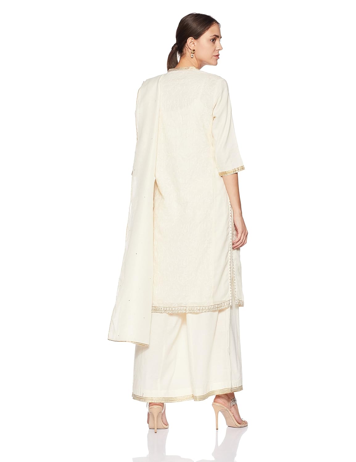 biba women's straight salwar suit