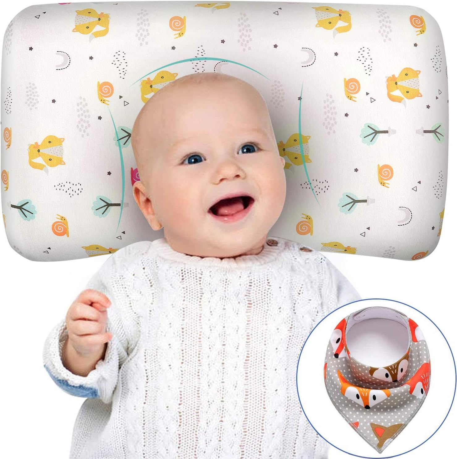 baby pillows to stop flat head
