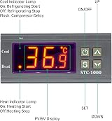 Aideepen STC-1000 Temperature Controller DC 12V 10A NTC Sensor 0-99C view 6