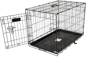 Precision Pet Products One Door Provalue Wire Dog Crate, 30 Inch, For Pets 30-50 lbs, With 5-Point Locking System