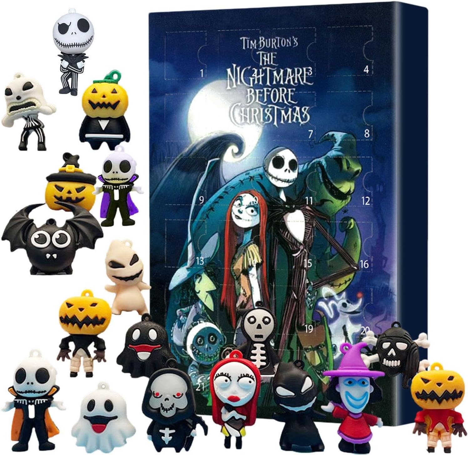 Advent Calendars - Halloween Toys Advent Calendar 2023 With 24 Halloween Toys, 24 Days Halloween Countdown Advent Calendar Kids, Gifts For Kids Boys Girls Adults Men Women