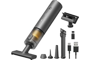 HOTO Handheld Car Vacuum Cleaner Cordless, 4-in-1 Portable Mini Vacuum with 20000Pa Strong Suction, Electric Compressed Air D