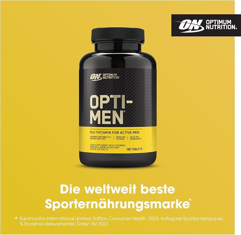 Opti-Men, Hochdosiertes Multivitamin für aktive Männer