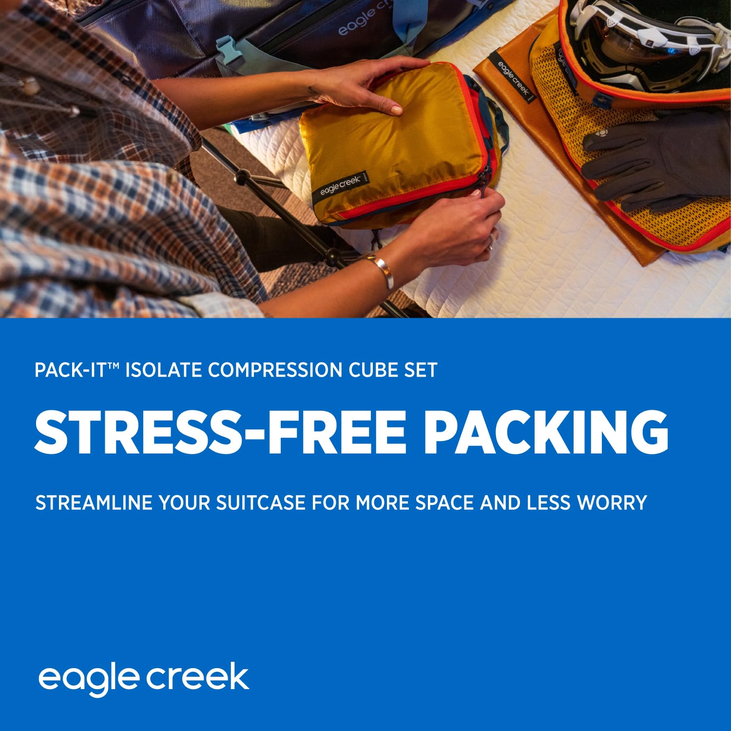 EAGLE CREEK PACK-IT ISOLATE COMPRESSION CUBE SET - S/M