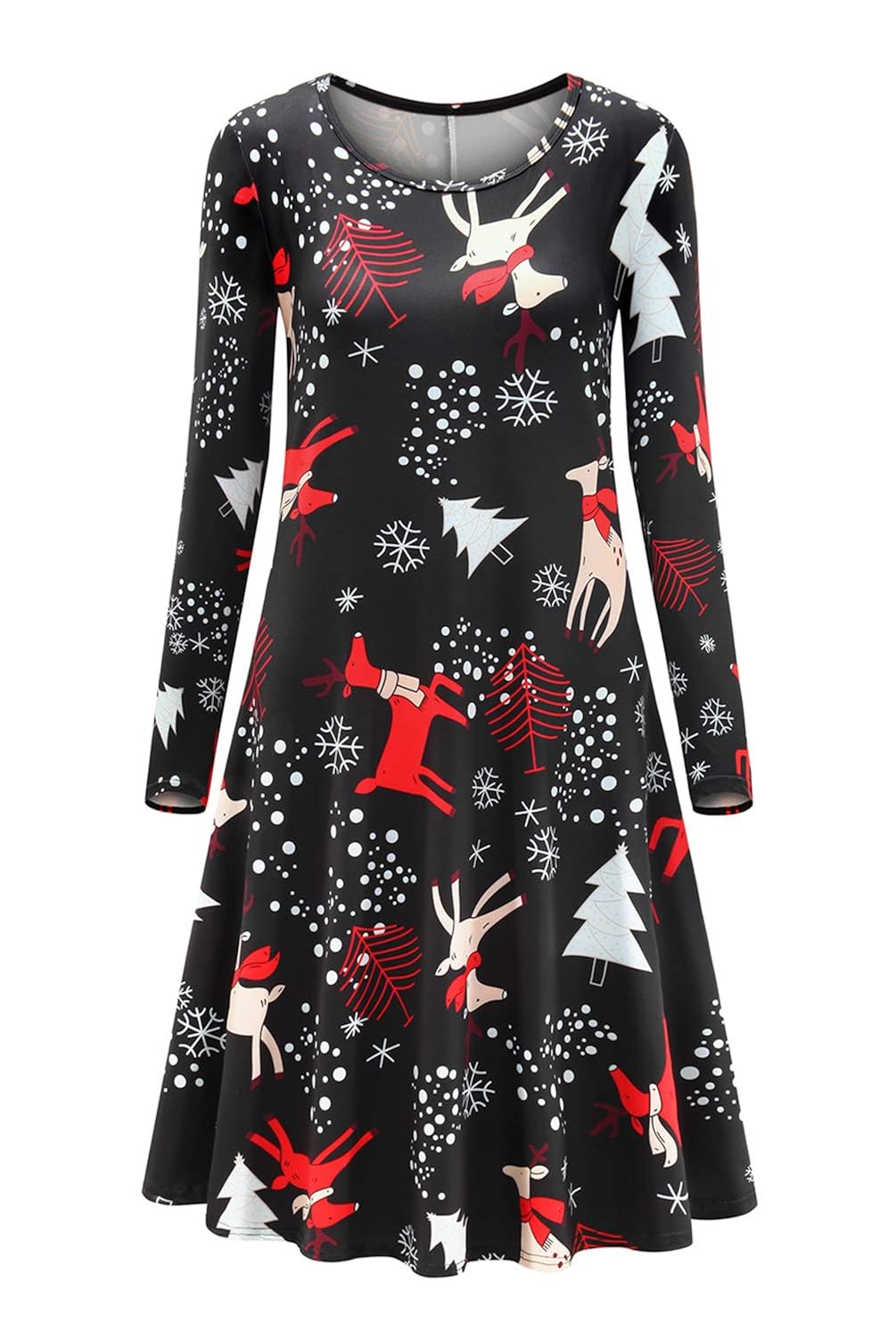 flowy christmas dresses