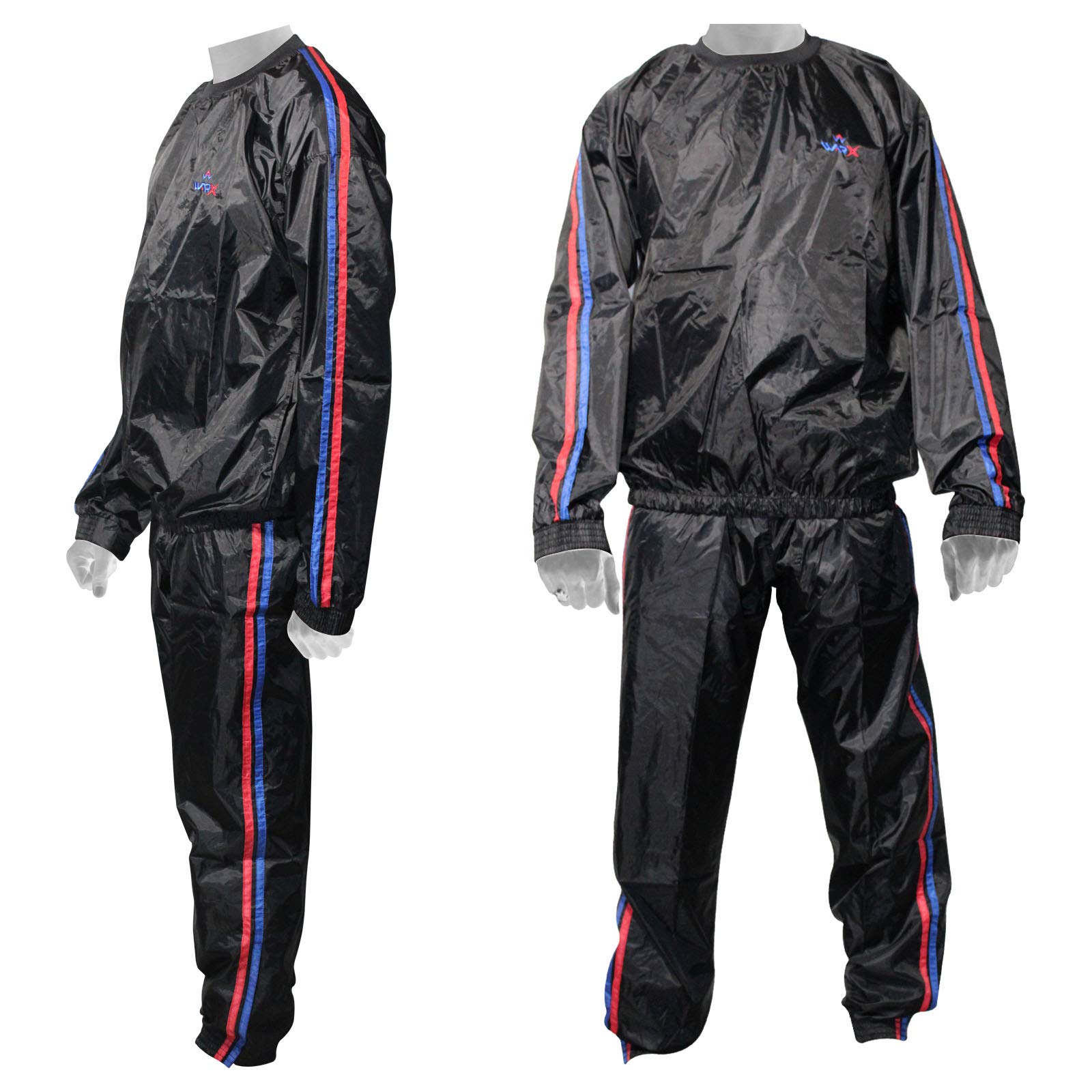 WARX Heavy Duty Sauna/Exercise/Weight Loss/Gym/Fitness Sweat Suit ANTI RIP (XXXL)