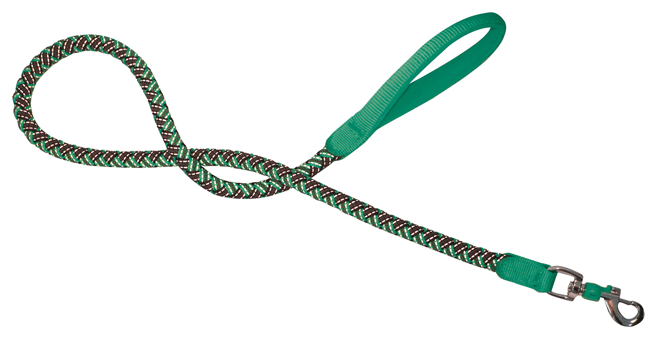 CROCI Hiking Endurance Leash for Dogs, 10 x 1200 mm, Green