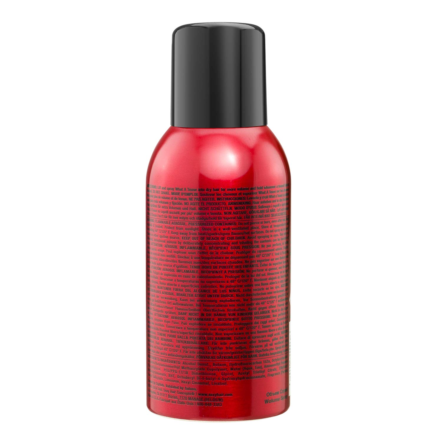 SexyHair Big What A Tease Backcomb In A Bottle, 4.2 oz: Premium Beauty