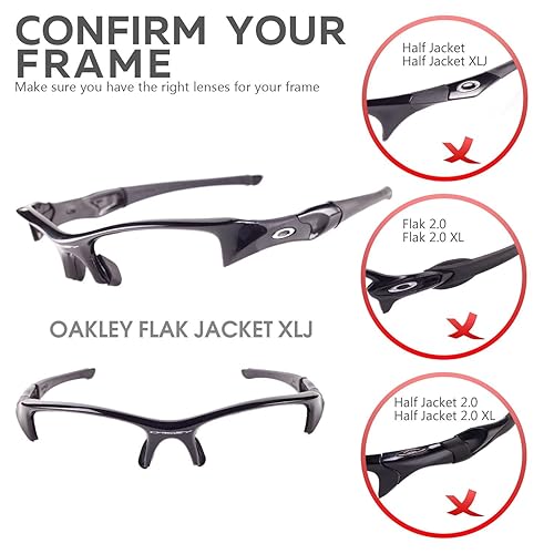 Walleva Brown Polarized Replacement Lenses Brown Rubber For