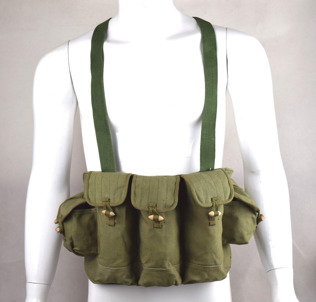 Original Vietnam War Chinese Type 56 Ak Chest Rig Ammo Pouch F Ak Rifle Pouches Sports Outdoors Amazon Com