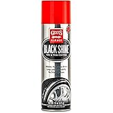 Griot's Garage Black Shine Tire and Trim Coating, Water-Resistant Dressing, Provides a High-Gloss Finish, Rain, and UV Protection, 10938, 15oz