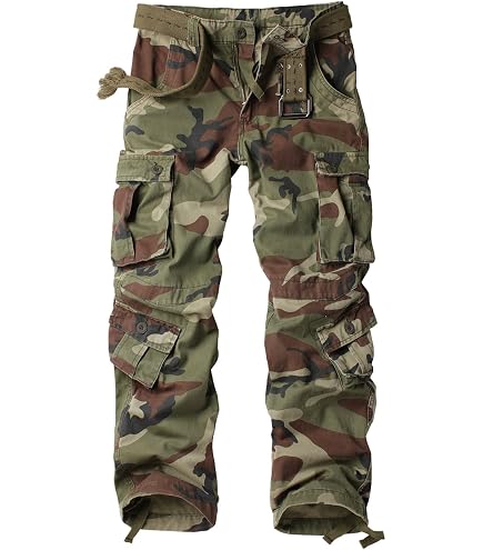 Amazon.com: Men's Cargo Pants Casual Military Tactical Rip Stop