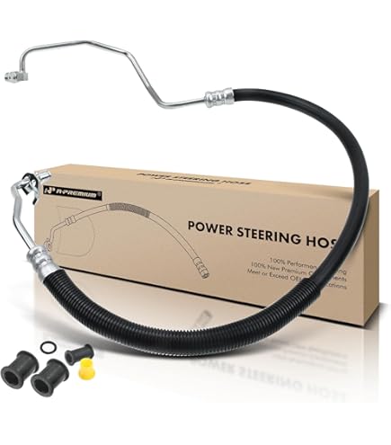 thumbnail image 2 of Sunsong Power Steering Pressure Hose Assembly | High-Performance OEM Replacement (Part Varies) 2 of 12