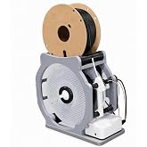 3D Printer Filament Respooler &ndash; Electric Filament Spool Rewinder with Smart Start/Stop, Neatly Wrap PLA/ABS/TPU Filament, Anti-Tangle 3D Printing Accessories