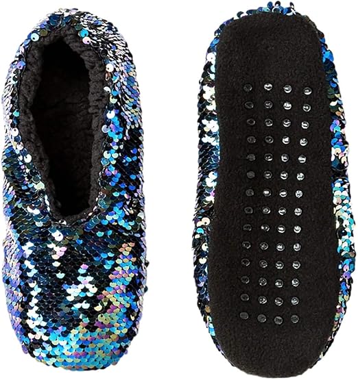 girls flip sequin shoes