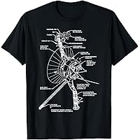 ミュージシャン THE IA SATELLITES 88copyright Tee Amazon.com: Space Satellite Vintage Retro Diagram Chart