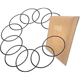 10-Pack 16010-ZE1-812/951-11589A Carburetor Float Bowl Gasket O-Rings | Replaces 16010-ZE1-811, 951-11589A and 485-970; fits select GX110, GX120, GX140, GX160 and GX200 carburetors