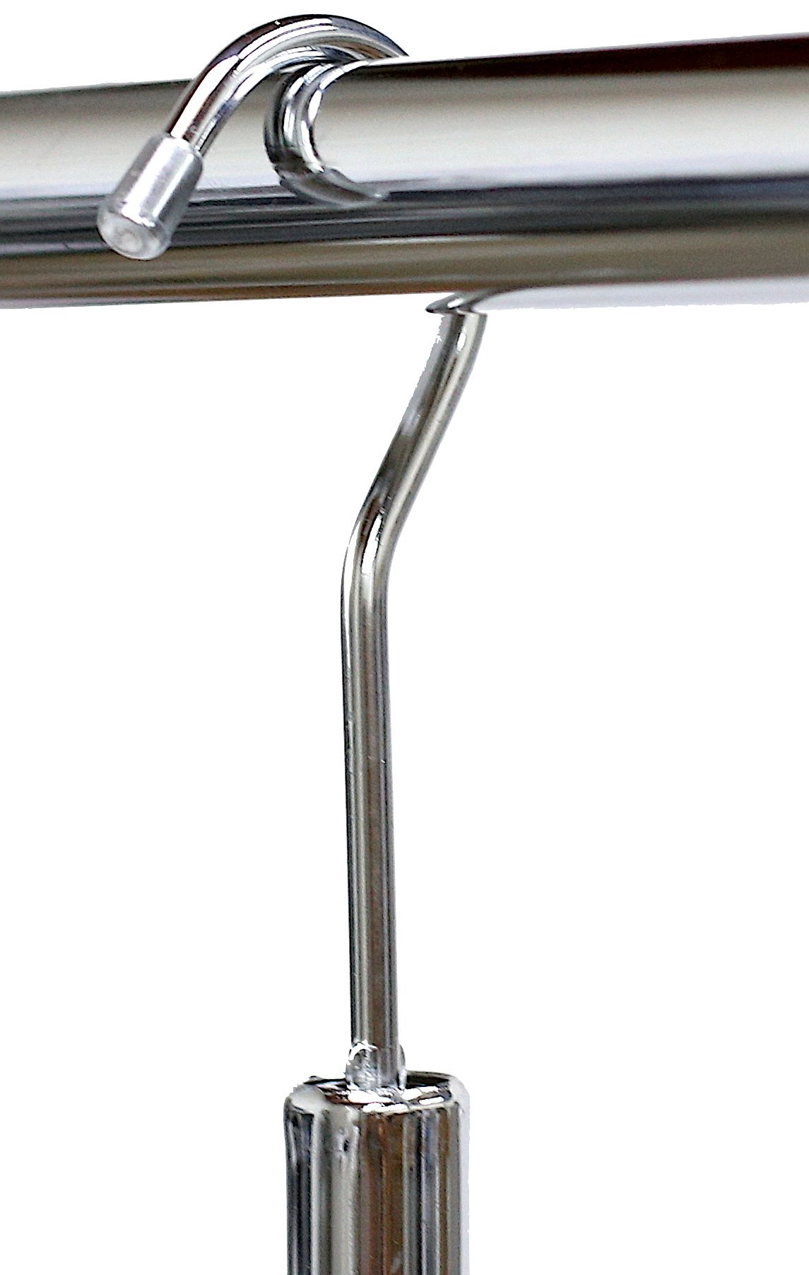 Simple Houseware Adjustable Closet Hanging Rod, Chrome on Galleon