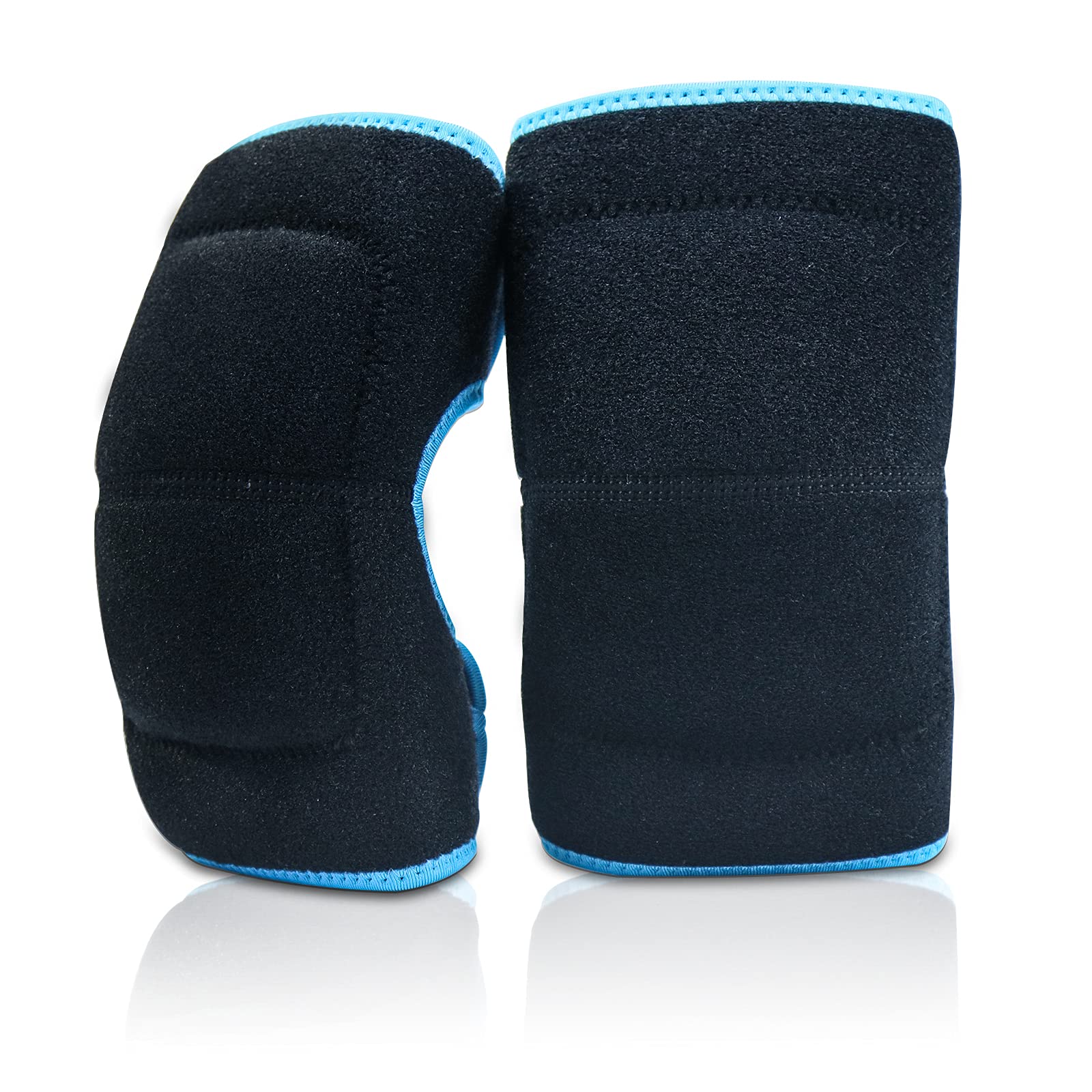 Photo 1 of GINEKOO Kids Protective Knee Pads, Anti-Slip Padded Sponge Breathable Adjustable Kids Knee protector for Volleyball Basketball Skating Cycling Dance