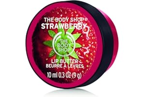 The Body Shop Born Lippy Balm, Strawberry, 0.3 Ounce