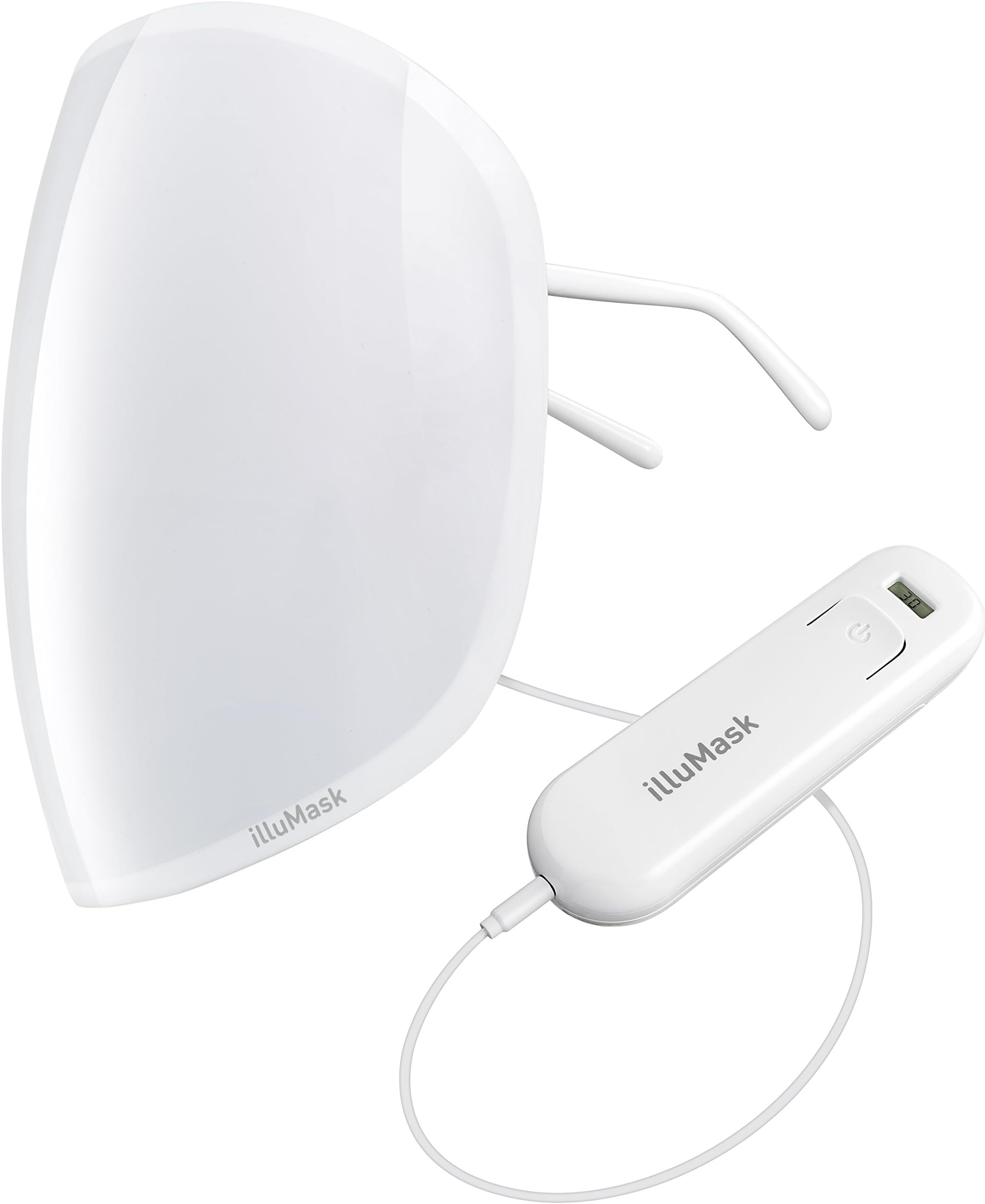 IlluMask - LED Anti-Aging Light Therapy Mask for Younger Looking Skin In Just 15 Minutes Every Day
