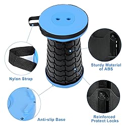 VOLIXOD Foldable Telescoping Stool