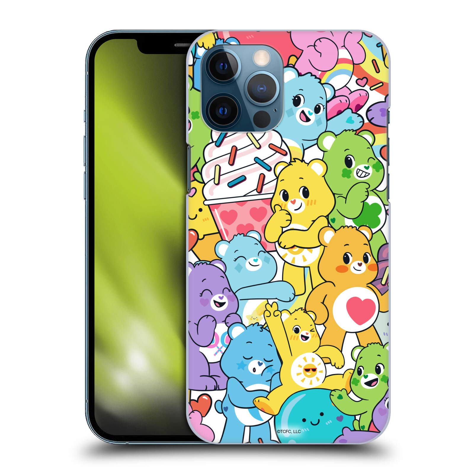 Head Case Designs Officially Licensed Care Bears Character Pattern Sweet And Savory Hard Back Case Compatible With Apple iPhone 12 Pro Max — image 1