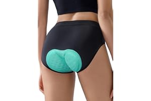 ARESFUEL 4D Padded Bike Underwear Women Cycling Shorts With Padding Biking Bicycle Briefs