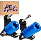 VPZMT Blue Frame Sliders for Suzuki GSXR 600 &amp; GSXR 750 2011-2025 | For '11-'25 GSX-R600 GSX-R750 CNC Aluminum No Cut Crash Protector Engine Guard