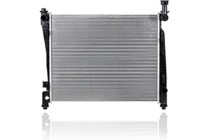 Radiator - Pacific Best Inc. Fit/For 13204 11-22 Jeep Grand Cherokee 3.6/5.7/6.4L, 11-22 Dodge Durango 3.6L, 11-18 Durango 5.7L/6.4L - Heavy Duty