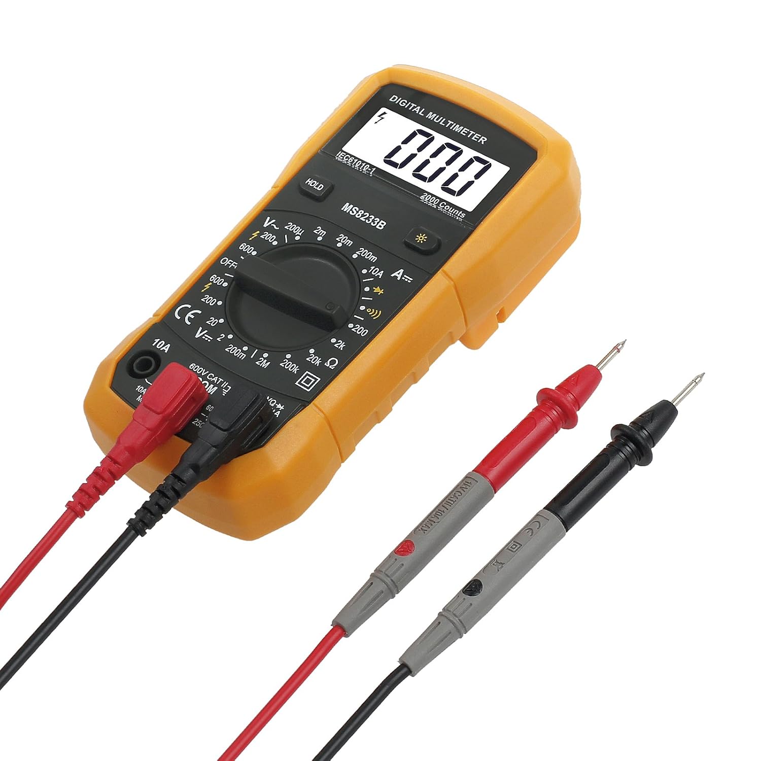 Neoteck Digital Multimeter Digital Voltmeter Ammeter Ohmmeter