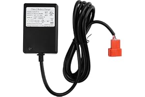LotFancy Battery Charger for 6V Ride On Toys, Power Supply Adapter for Kid Trax Frozen Disney Princess Minnie Mouse, Rollplay BMW GMC 6 Volt Toddler Electric Wheels Cars Quad, UL Listed