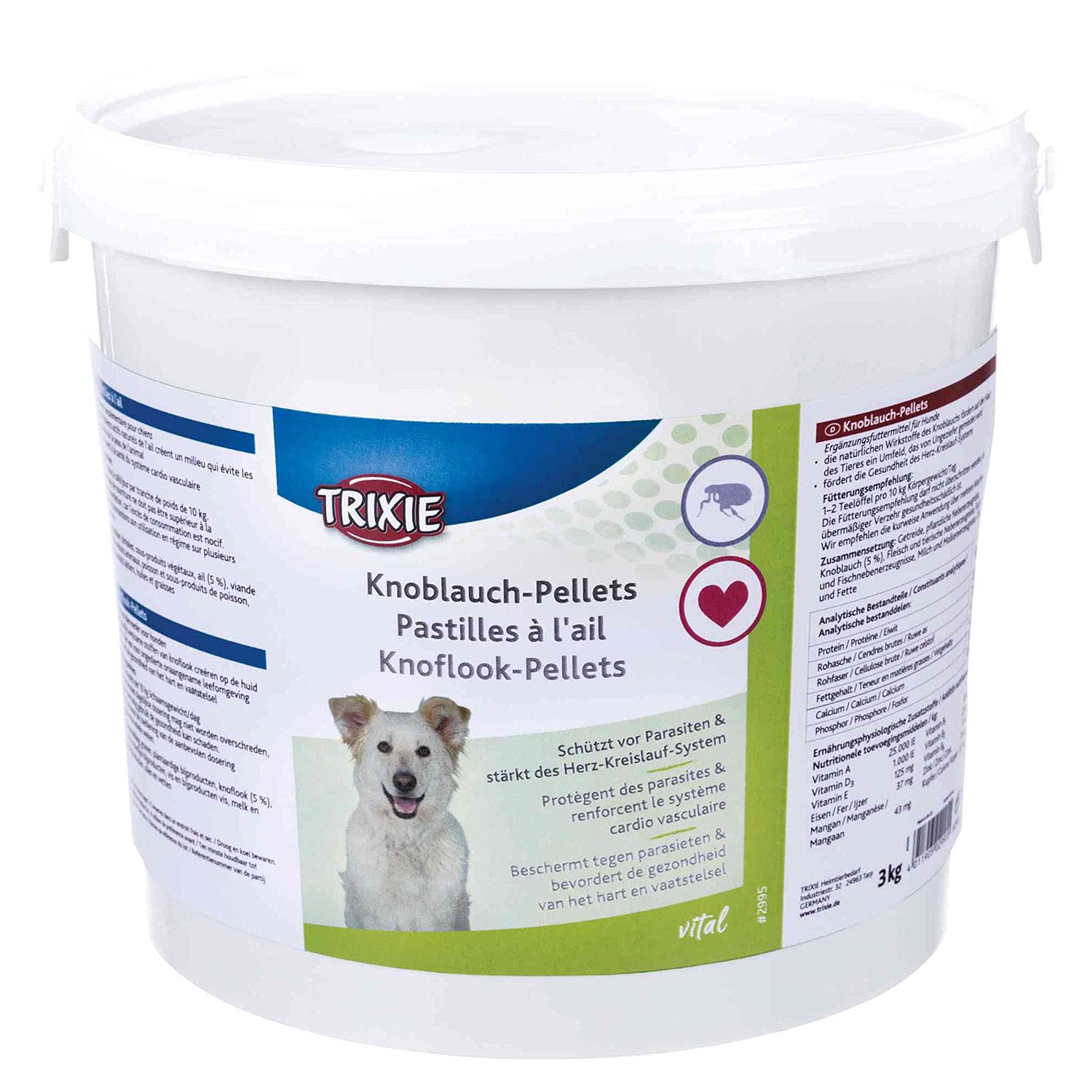 Trixie 2995 Garlic Pellets for Dogs 3 kg