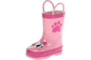 Western Chief Rain Boots with Pull on Handles for Toddlers and Kids - Premium Waterproof Boots for Boys and Girls