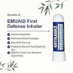 emuaid Save15% for 3 First Defense Inhaler Nasal