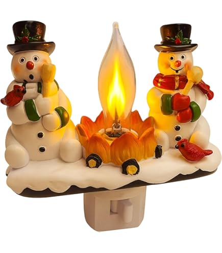 2024 Christmas Reindeer Campfire Nightlight