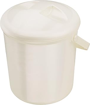 Rotho Babydesign Windeleimer,10l, Ab 0 Monate, Bella Bambina, Perlweiß Creme, 200210100