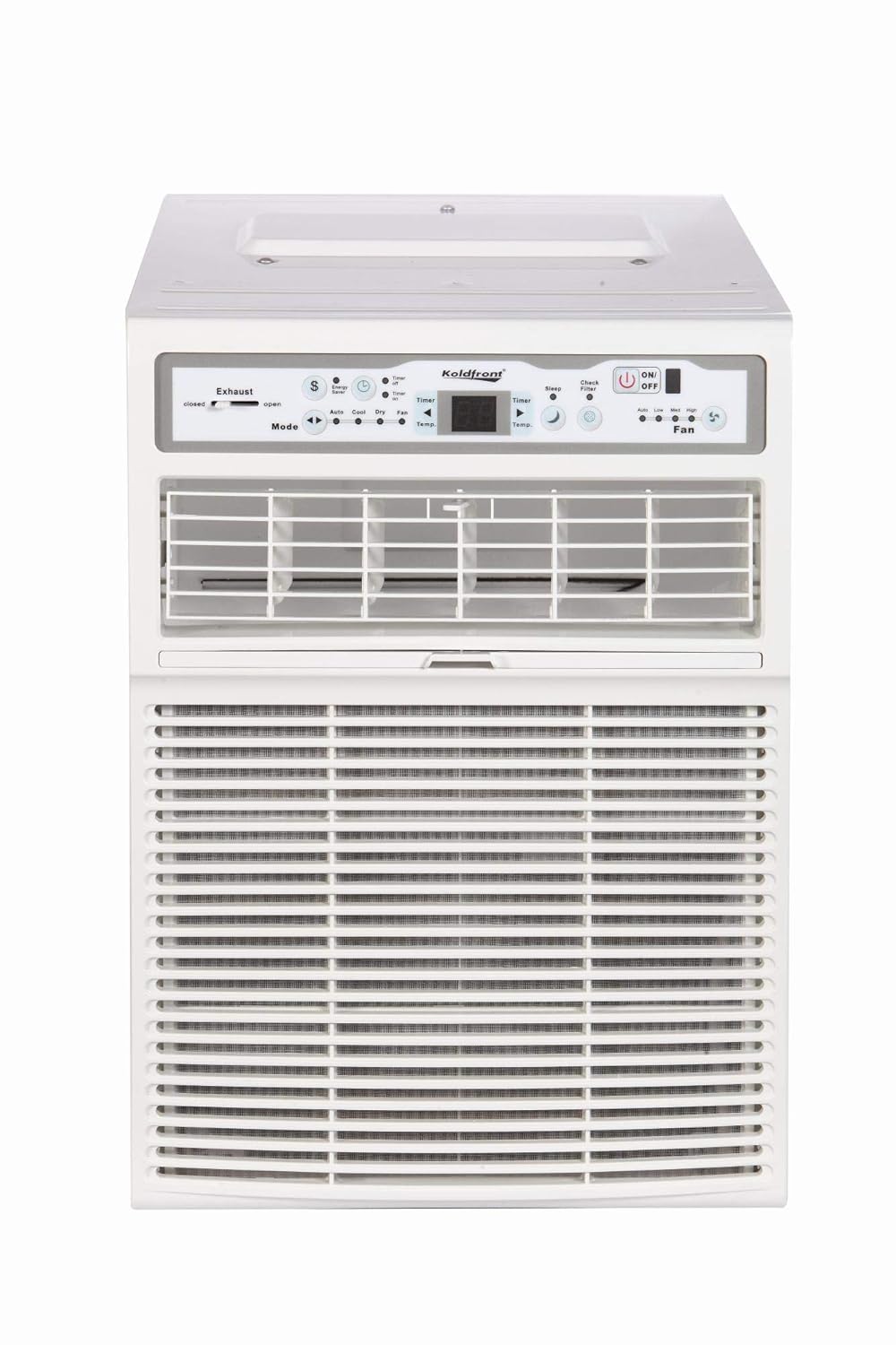 Koldfront CAC10000W 10000 BTU 115V Casement Air Conditioner with Dehumidifier and Remote Control