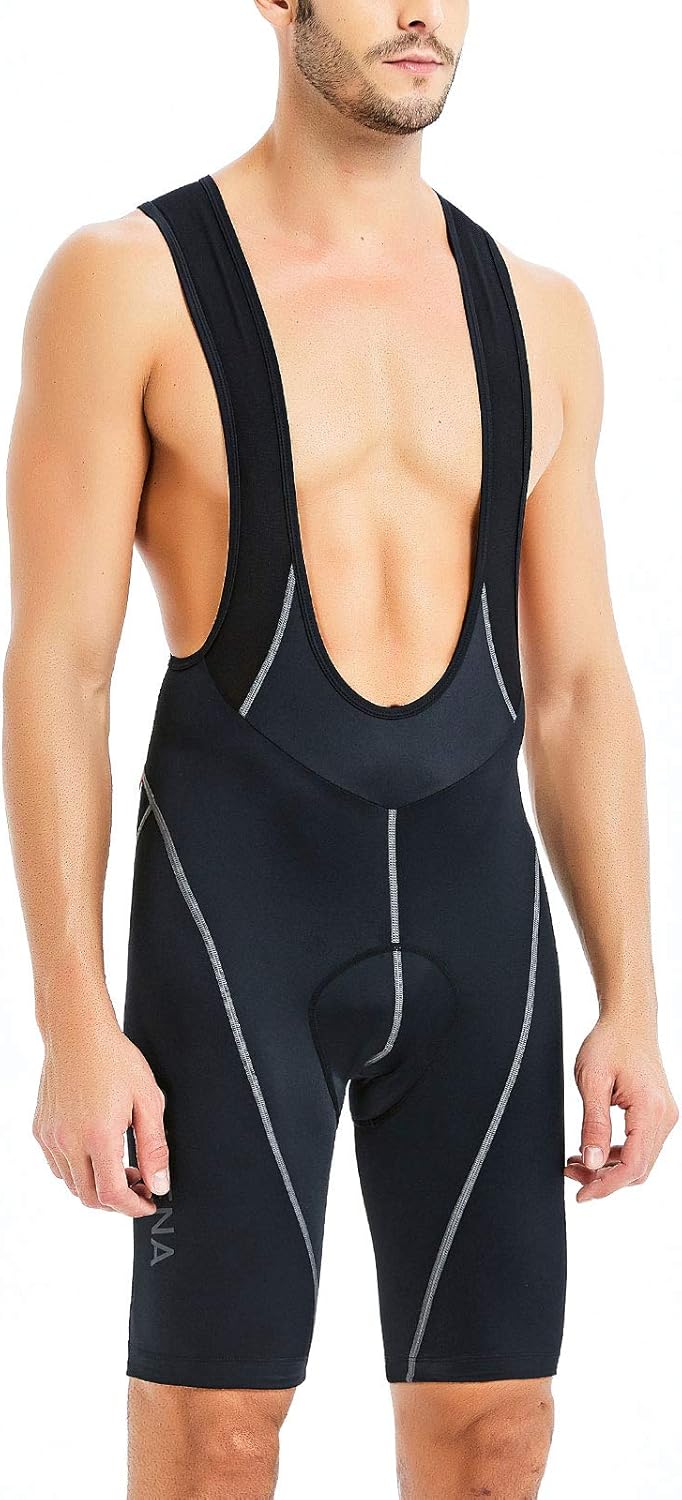 CATENA Men's Cycling Bib Shorts 3D Padded Bike Short Breathable Bicycle Tights: Clothing