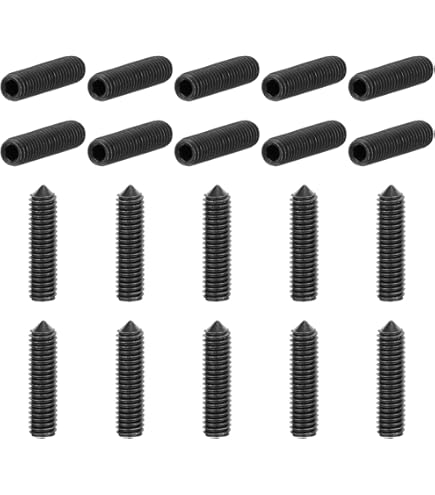 SS304 Stainless Steel A2-70 A2-80 Slotted Flat Point Set Screw Headless