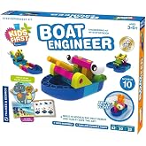 Kids First: Boat Engineer | Engineering Set | Build Sailboat, Rowboat Models &amp; More | Illustrated Storybook | Motor Skills | STEM Science Learning &amp; Education | Ages 3+