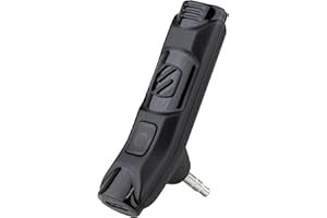 Scosche BTAXS2 Hands-Free Audio Kit, Bluetooth Receiver for Car Stereo with Noise Cancelling and Relocation Mount, 3.5mm Bluetooth Adapter for Car Radio AUX input Compatible with Siri/Google Assistant