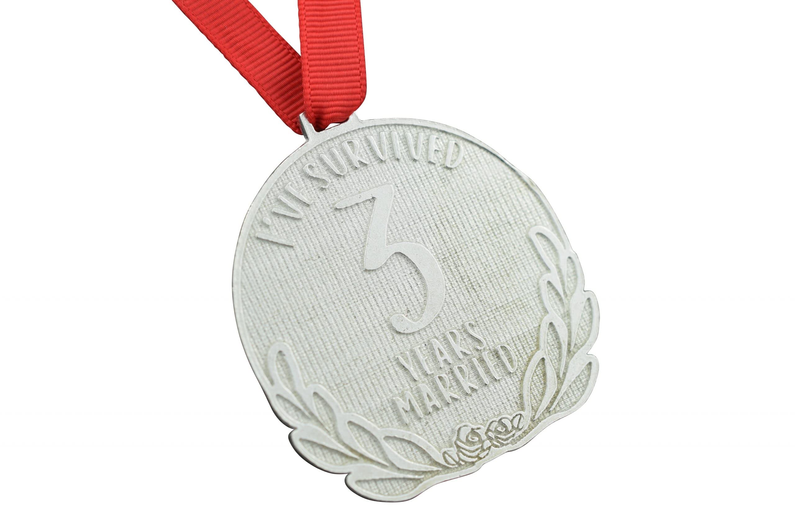 Pirantin 3rd Anniversary Medal – I’ve Survived 3 Year Married Medal