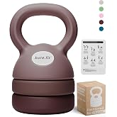 Adjustable Kettlebell for Women | 5LB, 8LB, 12LB | Home Strength Training | Kettlebell for women at home, with an illustrated