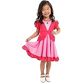 Little Adventures Kingdom Princess Twirl Dress Up Costume - Machine Washable Child Pretend Play Party Dress