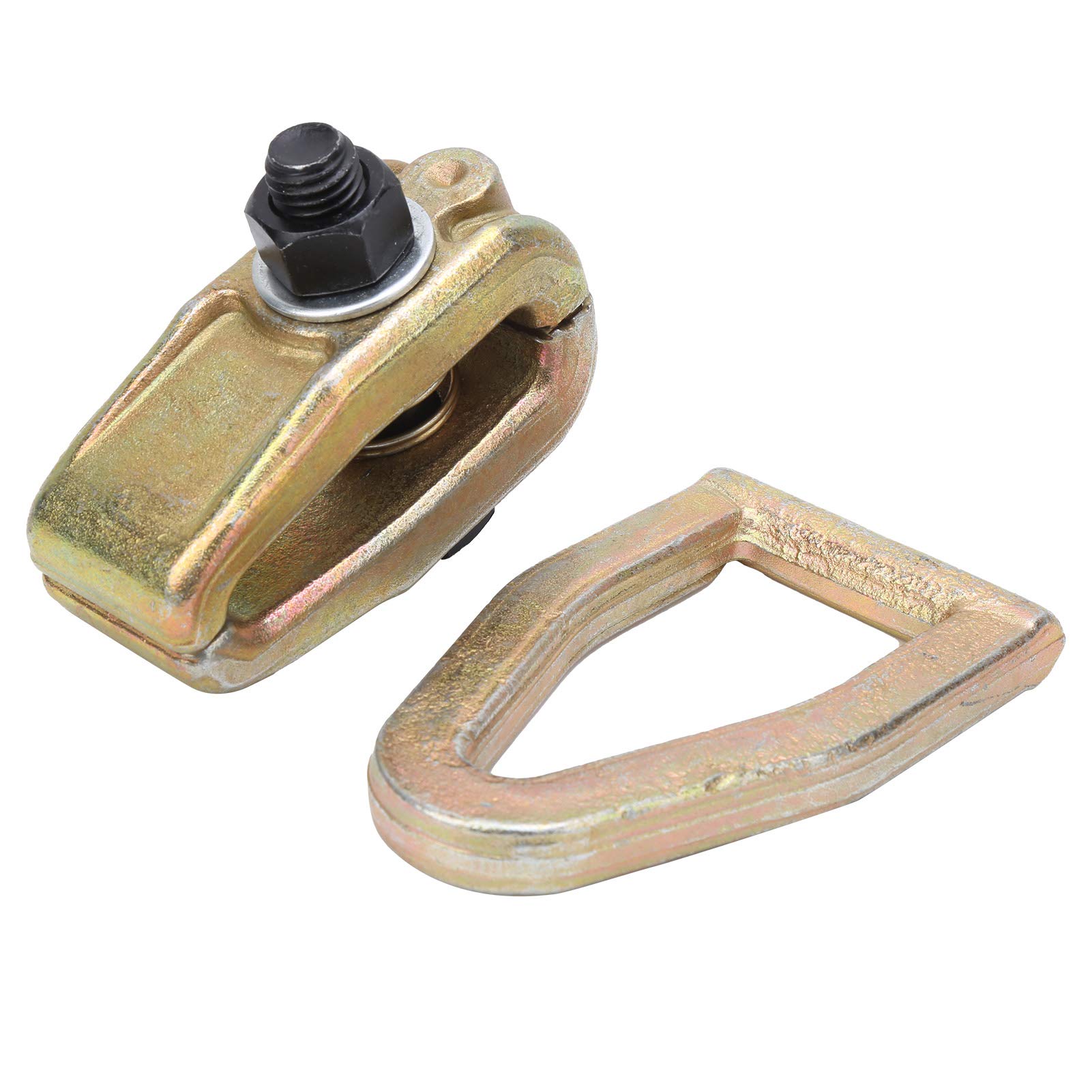 C Clamps,Portable Mini Repair Pull Clamp,Carbon Steel Ring,Metal Pulling clamp, High Hardness Sheet Metal Pull Clamp for Auto Car Repairing Maintenancea