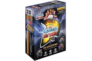 Match Attax Topps 25/26 - New 2026 Random Mega Tin - Contains 45 Match Attax Soccer Cards + 3 Exclusive LEs + Hassentials Sticker