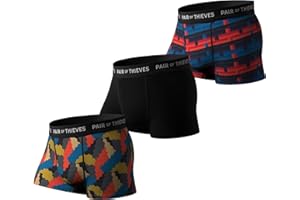Pair of Thieves Men’s Trunks Underwear Multipack – Cooling Mesh, No-Chafe Comfort, Stay-Put Fit, Breathable Performance